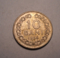 10 bani 1956 UNC foto