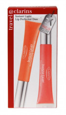 Lip Gloss Clarins Instant Light Dama 12ML 12ml Lip Perfector 01 + 12ml Lip Perfector 02 foto