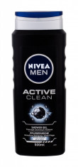 Shower Gel Nivea Men Active Clean Barbatesc 500ML foto