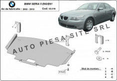 Scut metalic motor BMW Seria 5 E60 / E61 fabricat in perioada 2003 - 2010 APS-03,016 foto