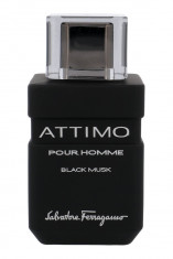 Apa de toaleta Salvatore Ferragamo Attimo Black Musk Pour Homme Barbatesc 100ML foto