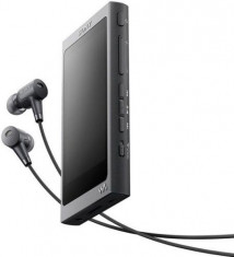 MP3/MP4 Player Sony Walkman NW A35HN, Ecran tactil, Bluetooth, NFC, Wireless, LDAC, 16GB, Casti (Negru) foto