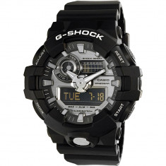 Ceas Casio barbatesc G Shock GA710-1A negru Rubber Quartz foto