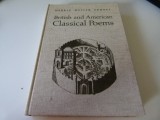 British and american classical poems