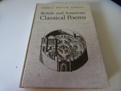 British and american classical poems foto