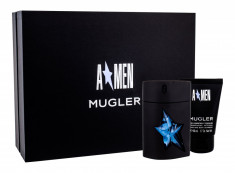 Apa de toaleta Thierry Mugler A*Men Barbatesc 50ML Edt 50ml Rubber + 50ml Gel de dus foto