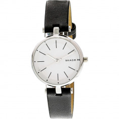 Ceas dama Skagen Signature argintiu Leather Japanese Quartz SKW2639 foto