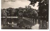 CPI B 10301 CARTE POSTALA - SIBIU. LACUL DIN DUMBRAVA, BARCA, RPR, Circulata, Fotografie