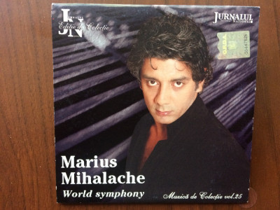 Marius mihalache world symphony cd disc muzica de colectie jurnalul national foto