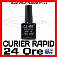 BASE COAT RUBBER 7.3ML - MANICHIURA UNGHII FALSE GEL UV, FRENCH - CALITATE MAX