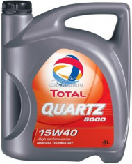 Ulei motor TOTAL Quartz 5000 Energy 15W40 4L 166482 foto