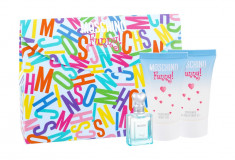 Apa de toaleta Moschino Funny! Dama 4ML Edt 4ml + 25ml Gel corp + 25ml Gel de dus foto