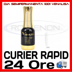 OJA SEMIPERMANENTA (PERMANENTA) PURE WHITE #1001 VENALISA - MANICHIURA UV