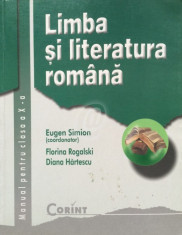 Limba si literatura romana. Manual pentru clasa a X-a (2000) foto
