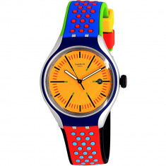 Ceas Swatch barbatesc Amarelho YES4015 multicolor Rubber Quartz foto