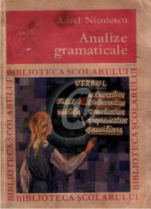 Analize gramaticale (1969) foto