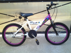 Super Star / LOL / Zinc / bicicleta copii 18&amp;quot; (5-9 ani) foto