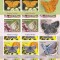 2016 FLUTURI,MINISHET DE 5 TIMBRE,LP2100c, NEUZATE,MNH,ROMANIA.