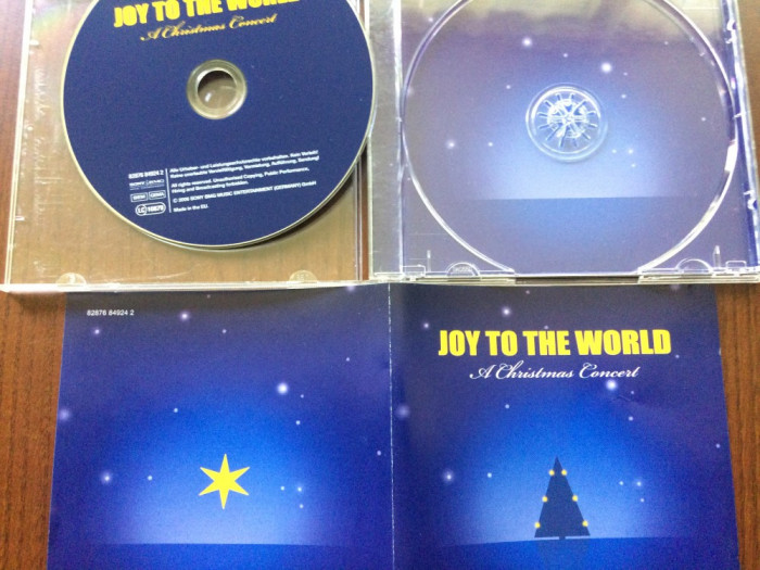 joy to the world a christmas concert cd disc muzica clasica 2006 sony bmg VG+