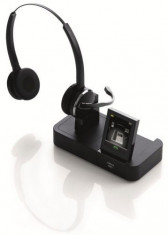 Casti cu microfon Jabra PRO 9465 Duo, Wireless (Negru) foto