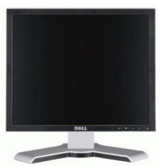 Monitor Refurbished LCD Dell UltraSharp 17inch 1707FP, 1280 x 1024, VGA, DVI, 8 ms (Negru/Argintiu) foto