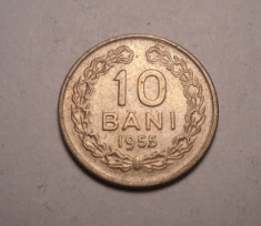 10 bani 1955 UNC foto