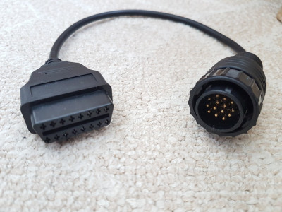 Cablu adaptor 14pin VW LT pentru VAG COM VCDS toate versiunile foto