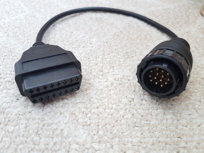 Cablu adaptor 14pin VW LT pentru VAG COM VCDS toate versiunile foto