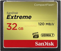 Card de memorie SanDisk Compact Flash Extreme 32GB, 120 MB/s foto