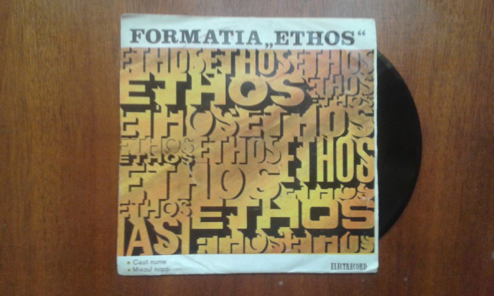 Formatia Ethos vinil vinyl ep single