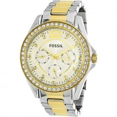 Ceas Fossil dama Riley ES3204 argintiu Stainless-Steel Quartz foto