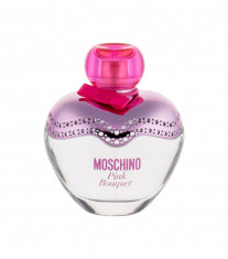 Apa de toaleta Moschino Pink Bouquet Dama 50ML foto