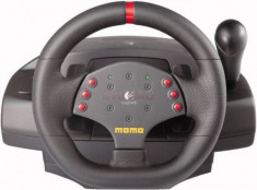 Volan Logitech MOMO Racing Force Feedback Wheel (pentru PC) foto