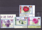 2017 FLORI,SIMBOL DE LA TARA,LP2138,NEUZATA,MNH,ROMANIA.