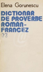 Dictionar de proverbe roman-francez foto