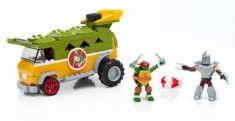 Jucarie Mega Bloks Teenage Mutant Ninja Turtles Party Wagon Building Set foto