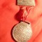 Placheta din 2 piese - 20 Ani Sport Militar 1956-1976 DDR .cu panglica