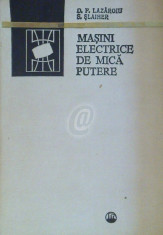 Masini electrice de mica putere foto