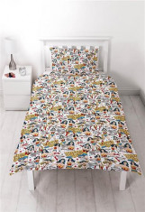 Set De Pat Wonder Woman Power Single Rotary Duvet foto