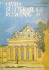 Limba si literatura romana - Manual pentru clasa a X-a (1979) foto