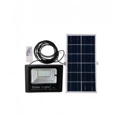 Proiector 25 w cu led SMD, panou solar si telecomanda foto