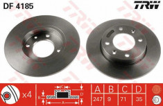 Disc frana TRW DF4185 foto