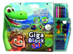 Set De Colorat As Disney The Good Dinosaur Drawing Giga Block 5 In 1 foto