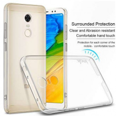 Husa Xiaomi Redmi Note 5 / Xiaomi Redmi 5 Plus Transparenta foto