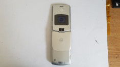 Telefon Clapeta Dame Motorola RAZR V3 Gri Liber de retea. Livrare gratuita! foto