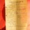 Consiliul de Recrutare Sibiu - Certificat de Dispensa 1932