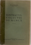 G. I. EMANDI - CONTRACTUL COLECTIV DE MUNCA - 1935, Alta editura