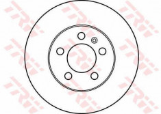 Disc frana TRW DF2803 foto