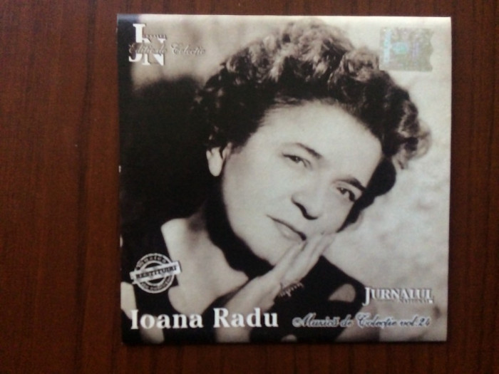 ioana radu cd disc jurnalul national nr. 24 muzica de colectie populara romante