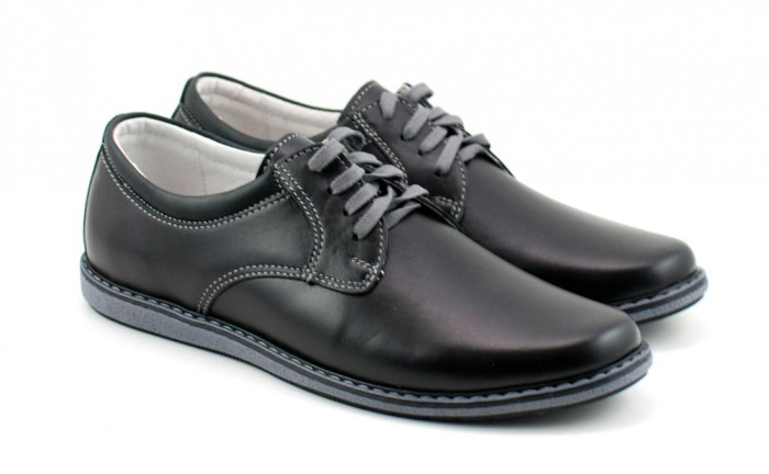 Pantofi barbati casual - sport din piele naturala - 339N foto mare Pantofi barbati casual - sport din piele naturala - 339N foto mare